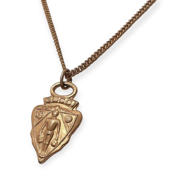 Vintage GUCCI Pendant Necklace - Picture 3 of 5